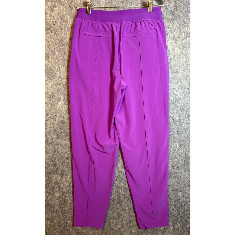 Athleta Womens Vienna Slim Pants Jazy Purple Casual Size 4 EUC - Picture 5 of 10